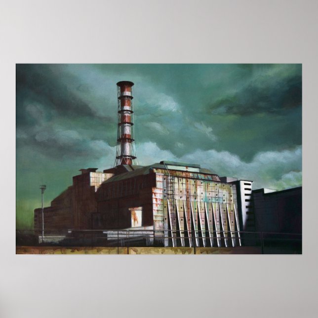 Affiche du Plante de l'énergie de Tchernobyl (Devant)