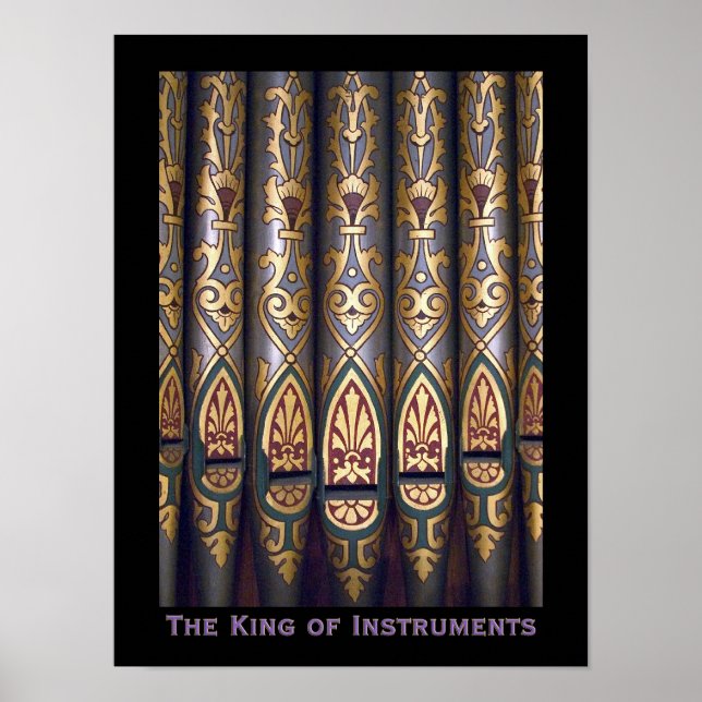 Affiche du Roi des instruments (Devant)