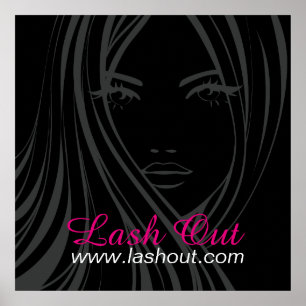 Affiche du salon de beauté