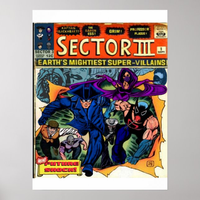 Affiche du secteur 3 (Devant)