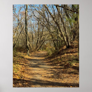 Affiche du sentier d'automne