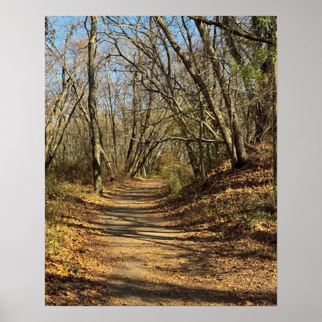 Affiche du sentier d'automne (Devant)