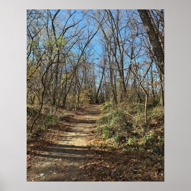 Affiche du sentier d'automne (Devant)