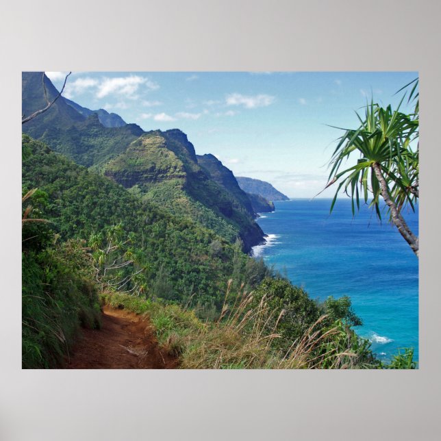 Affiche du sentier Kalalau (Devant)