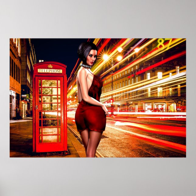 Affiche du style de vie de ville (Devant)