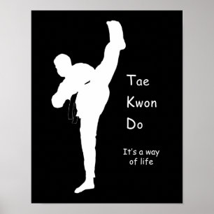Affiche du Taekwondo