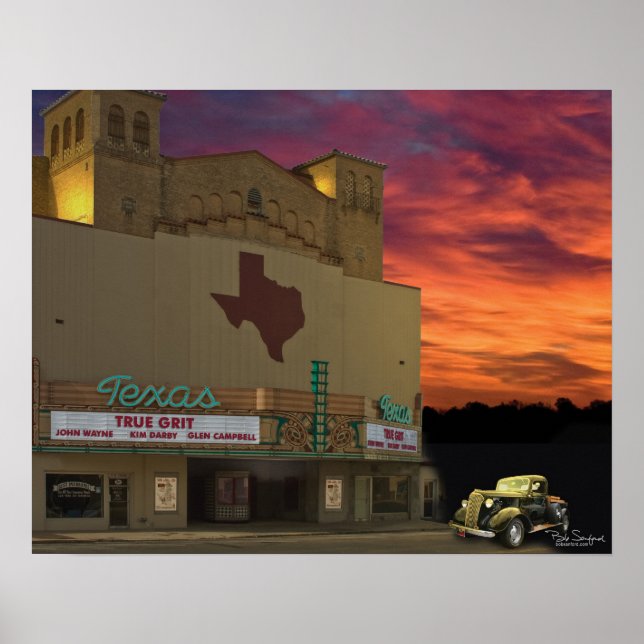 Affiche du Texas Theater San Angelo (Devant)