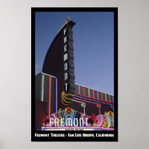 Affiche du théâtre 11x17 de Fremont