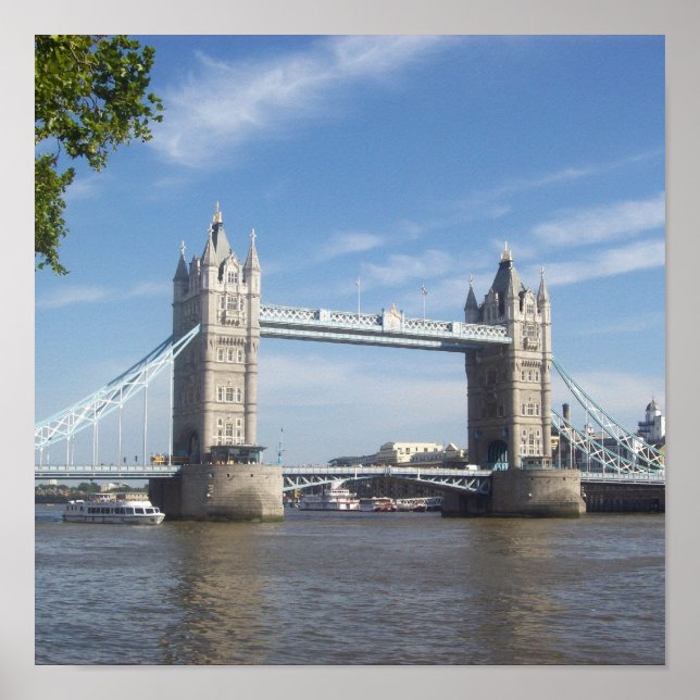 Affiche du Tower Bridge (Devant)