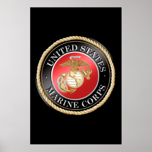 Affiche d'usmc