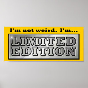 Affiche édition limitée