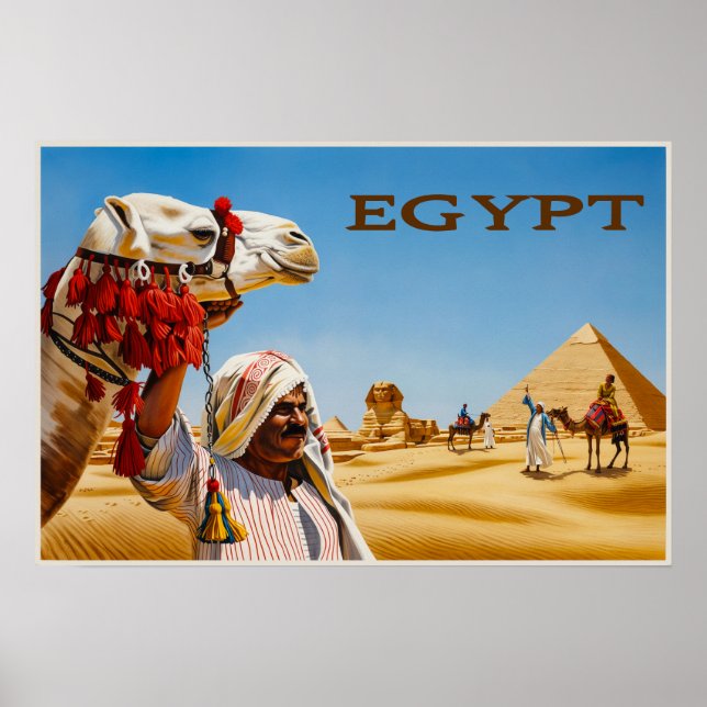 Affiche Égypte (Devant)