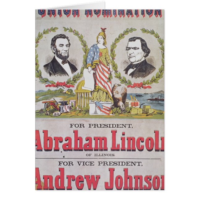 Affiche électorale de campagne pour l'union (Devant)