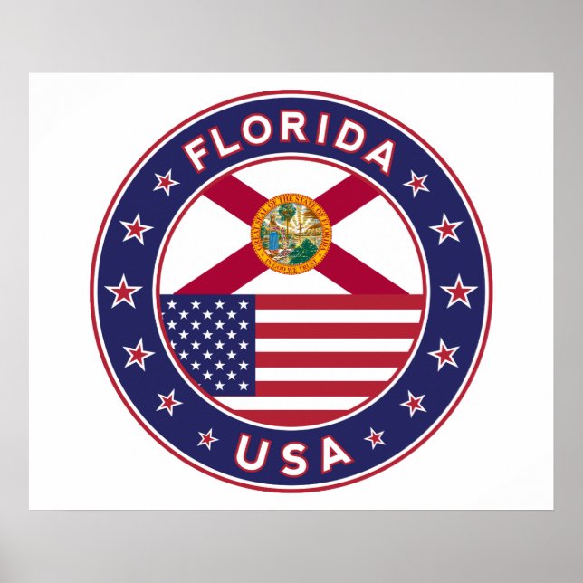 Affiche en Floride (Devant)