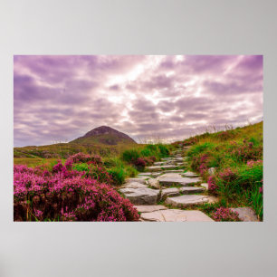 Affiche en Irlande pittoresque