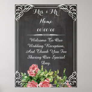 affiche en tableau, affiche mariage