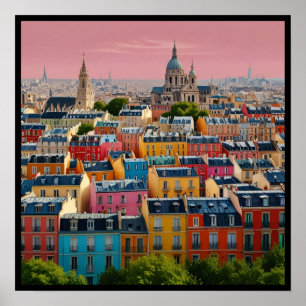 Affiche Envoûtante de Paris