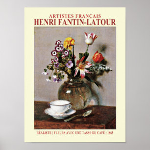 Affiche EP Nature morte de Fantin-Latour