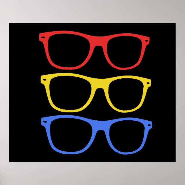 affiche épaisse lunettes mûries (Devant)