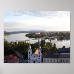 Affiche Esztergom Hongrie