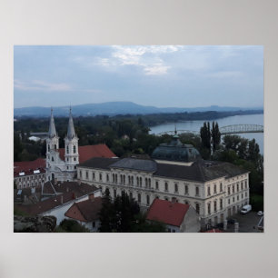Affiche Esztergom Hongrie