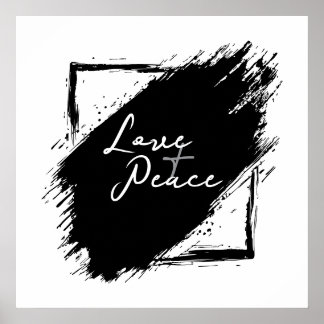 Affiche et impressions Amour & Paix