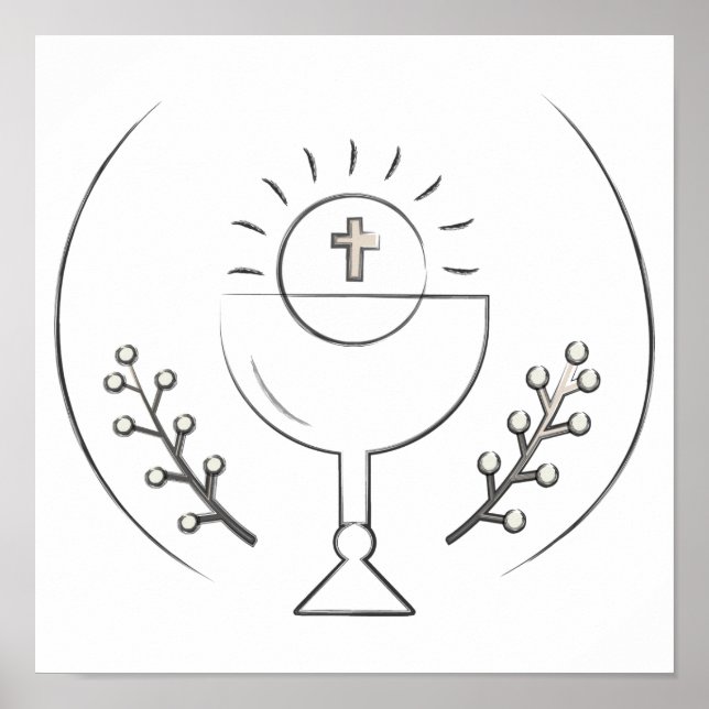 Affiche eucharistique (Devant)