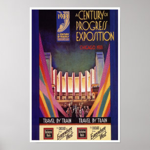 Affiche - Exposition universelle 1933 de Chicago