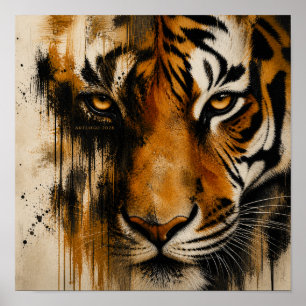 Affiche Eye Of The Tiger par Art Logo 2026