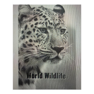AFFICHE FAUNE MONDIALE