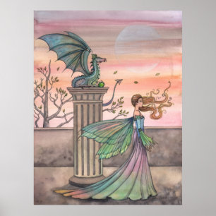 Affiche Fée et Dragon La Haute Cour