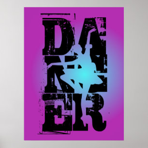 Affiche finale de danseur