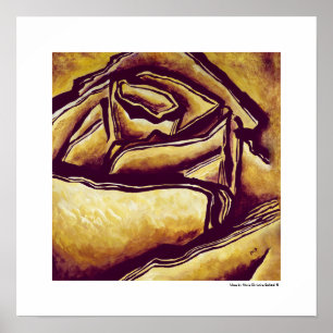 Affiche florale de MC Belkadi d'abrégé sur