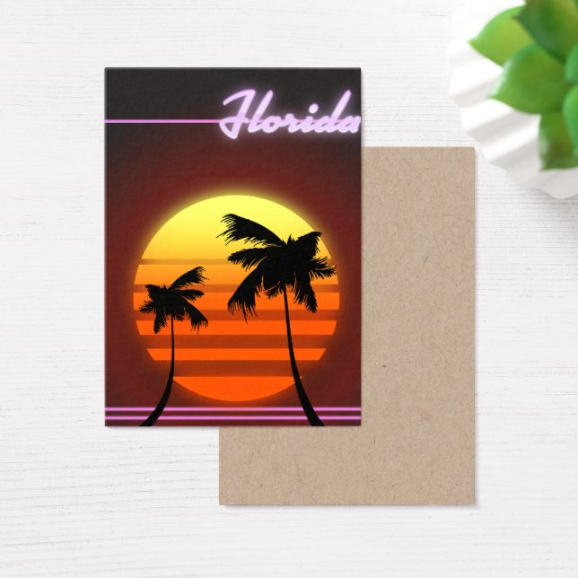 Affiche Florida Sunset 1984 (Bureau)