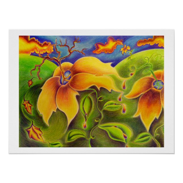 Affiche Flower Worlds (Devant)