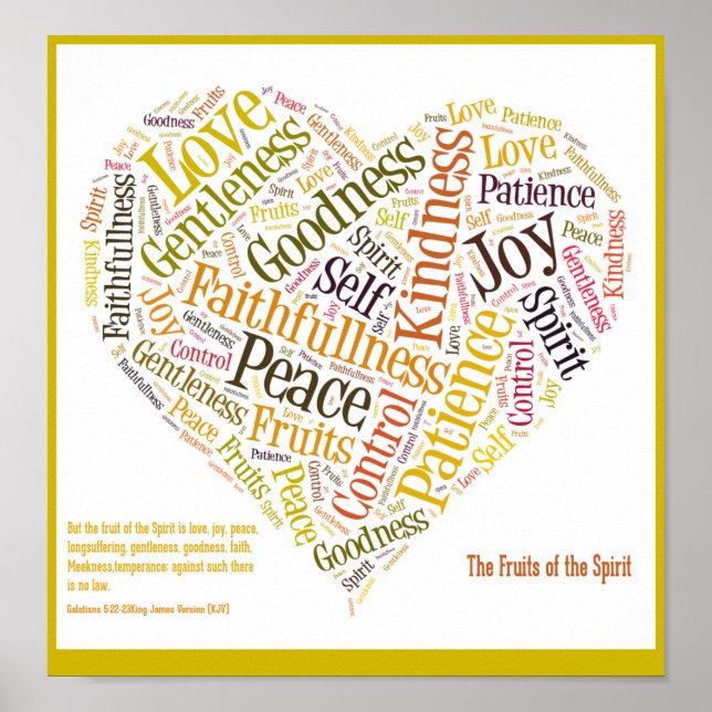 Affiche Fruits de l'Esprit (Devant)