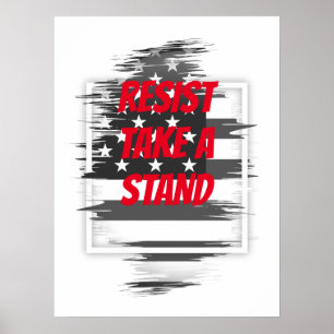 Affiche générique du rassemblement de protestation