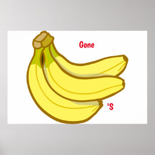 Affiche Gone Bananas
