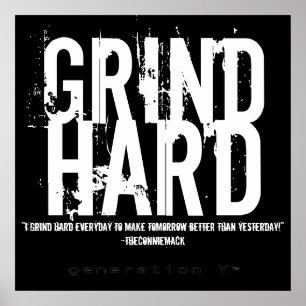 Affiche GRIND HARD
