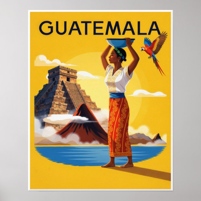 Affiche Guatemala  (Devant)