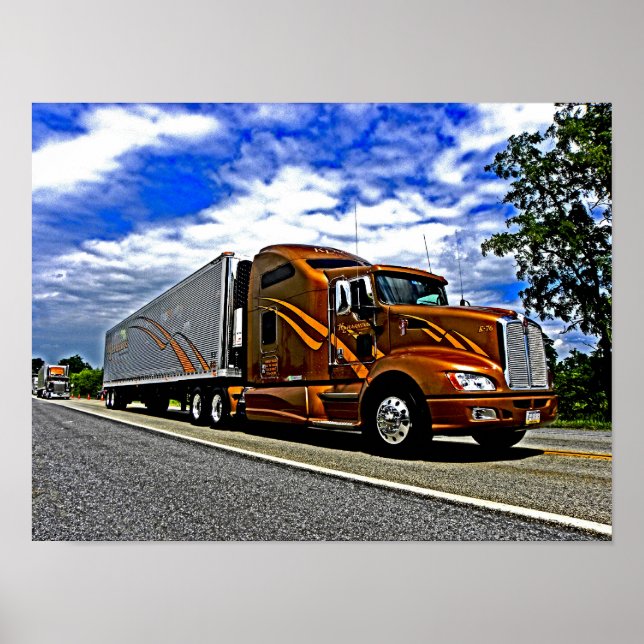 Affiche Harring Kenworth T660 (Devant)