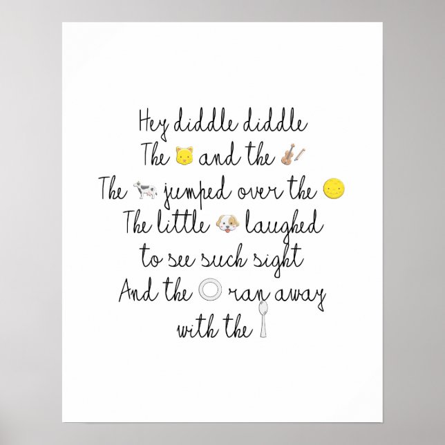 Affiche Hey Diddle Diddle (Devant)