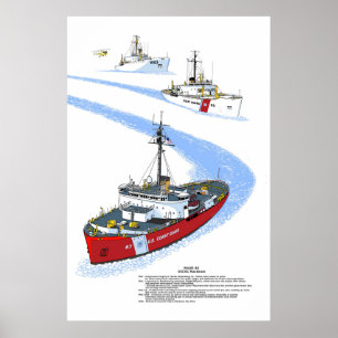 Affiche historique de la CGC Mackinaw WAGB-83