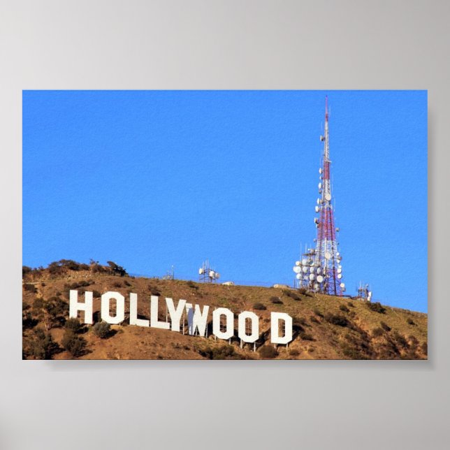 Affiche hollywoodienne (Devant)