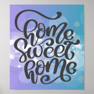 Affiche Home Sweet Home