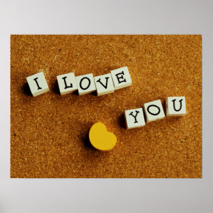 Affiche "I Love You"