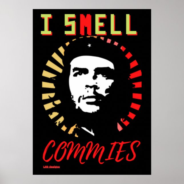 affiche "I SMELL COMITES" (Devant)