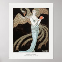 AFFICHE : ILLUSTRATION DE MODE : GEORGE BARBIER