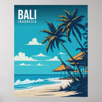 Affiche illustrative de Bali Beach