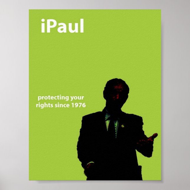 Affiche iPaul de la taille de la circulaire (Devant)